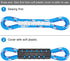 2 Pack Set,Swing Teens,1000LB Dolibest of Ninja Gymnastic Rings,Monkey Ring Outdoor Backyard Ninja Accessories Bar