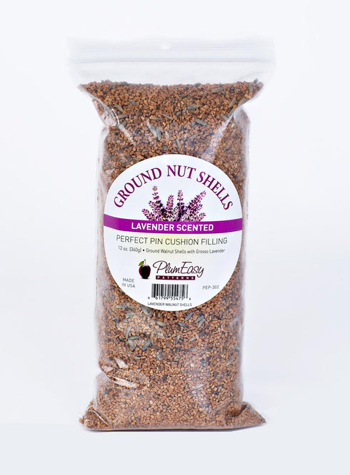 PlumEasy Patterns Lavender Walnut Shells Lavender Scented Ground, 11.5 oz walnut shells by PlumEasy Patterns