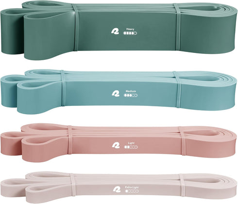 Retrospec Lift Resistance Pull Up Assistance Band Set for Home Fitness & Muscle Training