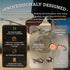 Terrestrial Dry Fly Fishing Kit - Fishing Gear with Fly Box & 12 Dry Flies for Trout