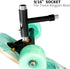 Skate Tool All-in-One, Skateboard Tool, Muti-Function Portable Accessory with T-Type Allen Key & L-Type Wrench