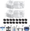 Veken Cat Water Fountain Filters, 16 Pack Replacement Filters & 16 Pack