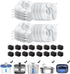 Veken Cat Water Fountain Filters, 16 Pack Replacement Filters & 16 Pack