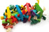alfyng Bird Parrot Knots Block Tearing Chewing Toy, Multicolored Wooden Toy for Macaws, Cockatoos, African Grey