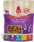 PLATO Pet Treats Air Dried Small Bites Dog Treats, Natural Real Meat & Lamb, Grain Free, 6oz