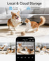 Noorio 4K 5GHz 360 T120 Security Indoor Camera, WiFi Security Camera, Pet/Dog/Baby Camera with Phone app, Pan-Tilt