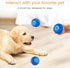 Interactive Dog Toys Dog Ball,Durable Active Rolling Ball Wicked Ball,Automatic Moving Bouncing Rotating Ball for Puppy/Small/Medium Dogs,USB Rechargeable,Fun and Engaging Gift,Blue