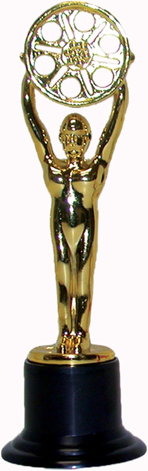 Windy City Novelties Hollywood Directors Party Kit, Includes Directors Megaphone, Clapboard, Award Trophy