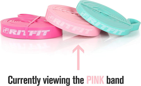 RitFit Pull Up Assist Band, Premium Resistance Band for Pull Up Assistance and Resistance Training