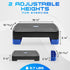 Yes4All 18.9" Aerobic Exercise Step Platform – Adjustable Height Workout Stepper with 2 Risers for Home Gym