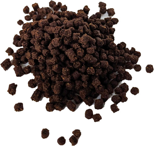 2.4mm, 16 oz. Brine Shrimp Direct Soft Moist Color-Enhancing Sinking Pellet for Fish & Axolotl