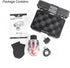 NOBUHIRO Tactical Helmet Light, IR Strobe + 5-Speed Red Strobe Light for Camping Hunting Outdoor Sports