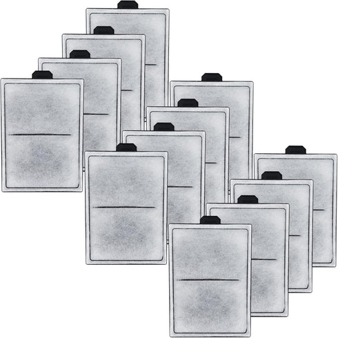 HiTauing 12 Packs PF-S Filter Cartridge for Top Fin Silenstream PF10 Power Filters