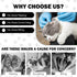 27.6"Cat (6-10 lbs) Grooming Wrap, Self Adhesive Cat Wrap for Cutting Nail, Anti-Escape Calming Cat Swaddle Wrap