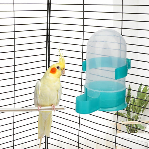 Hypeety Bird Automatic Water Bottle, Parrot Drinking Water Feeder Bowl for Parakeet, Hamster, Mice, Rat, Gerbils