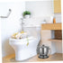 Robust Stainless Steel Urinal Bucket Lid for Adults and Seniors Portable Potty Spittoon Pet Food Bin Pot Dog Food