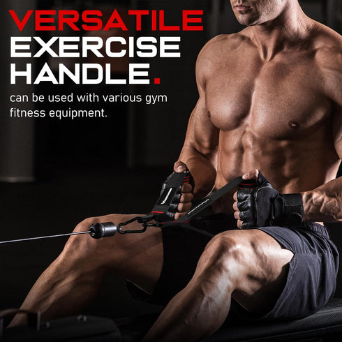 Gym Exercise Handles, Replacement Attachments for Cable Machine Pulleys, Home Gym Add On Equipment
