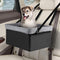 MARSLABO Dog Car Seats for Small Dogs, Upgrade Dog Booster Seat with Metal