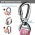 Hotsky Tactical Dog Leash Heavy Duty for Medium Large Dogs, 4-6FT Bungee Shock Absorbing with Padded Double Handle,