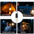 Chinshwehaw 3 1PCS) (T01) Portable LED Camping LanternHang Anywhere Hook, USB-C Rechargeable, Brightness Modes, Water