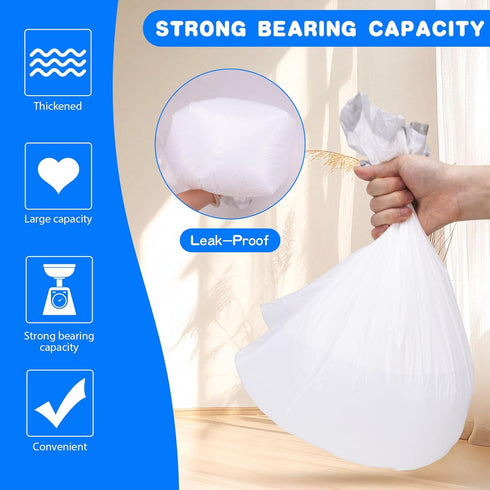 120 Pack 4/3 Automatic Litter Box Liners, Compatible with SCOOPER YOUNG & SCOOPER LUXURY PRO & Litter Robot