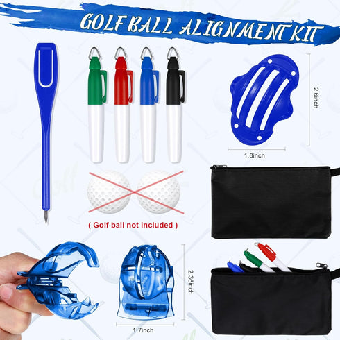 Syhood 21 Pcs Golf Club Cleaning Kit, Golf Accessories, Brush, Towel, Sharpener, Repair Tool, Alignment Kit