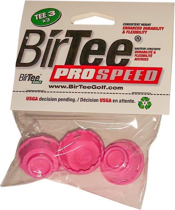 Pro Golf Tees - Size #3 (3/4"), Individual Size Packs, 3 Tees Per Pack for Winter/Mat/Simulator
