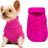 Dog Sweaters for Small Dogs, Classic Knitwear Winter Coat for Chihuahua, Warm Puppy Costume Clothing, Cute Doggie