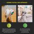 Playology Squeaky Chew Ball for Dogs - All Natural Peanut Butter Scented Toy for Small Dogs (up to 10 pounds) Value