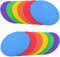 Poly Spot Markers 9 Inch, 15 Pcs Non-Slip Rubber Agility Markers for Football, Soccer, Basketball Training
