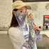 Unisex UV Protection Neck Gaiter and Sun Arm Sleeves Set, Ice Silk Neck Gaiter, Cooling Arm Sleeve, Bandana for Hiking