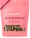 Bocce's Bakery Salmon Recipe Oven Baked Dog Treats, Wheat-Free, All-Natural Soft & Chewy Cookies, 6 oz