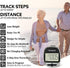 PINGKO Multi-Function Portable Outdoor Sport Pedometer - Step, Distance, Calories, Counter