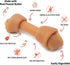Premium Peanut Butter Dog Chew Bones, Rawhide Free, Gluten Free, Made with Limited Ingredients, Delicious, Healthy, Highly Digestible (MINI 18pcs/pack)