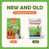 MON2SUN 3 Inch 21.16oz Rawhide Free Dog Treats, Triple Flavor Chicken Wrapped Duck and Beef Rolls for Small Dogs
