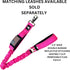 Tactical Dog Collar with Handle - 1.5 Inch Heavy Duty Wide Collar for Large Dogs with Personalized Name Plate