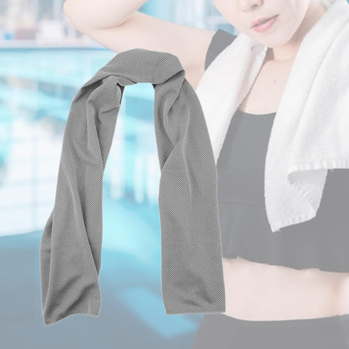 Menolana Cooling Towel Chilly Towel Portable Neck Wrap Practical, Microfiber Stay Cool for Hiking Outdoor Activities