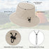 Zando Waterproof Bucket Hat - UPF 50+ Sun Hats for Women and Men, Packable Outdoor Hiking Fishing Hat