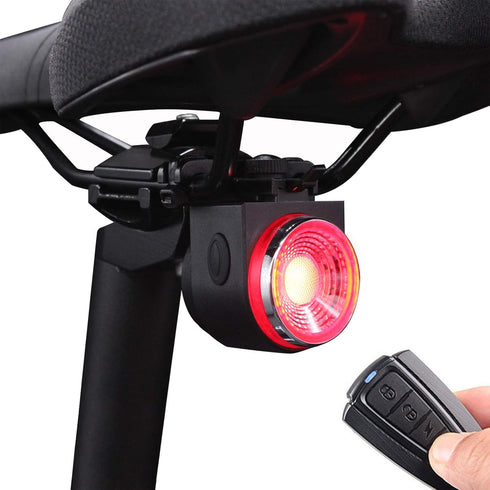 G Keni Smart Anti-Theft Bike Alarm, Rechargeable Bike Tail Light, Electric Horn, Bike Finder with Remote