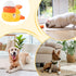 Nuytghr 8.66x5.51x4.33inches Interactive Food Dispenser for Cats, Automatic Cartoon Feeder, Duck-Shaped Cat Feeder