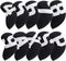Golf Iron Covers with Colorful Number Neoprene Head Covers for Iron, Fit All Brands Golf Irons, 4/10pcs