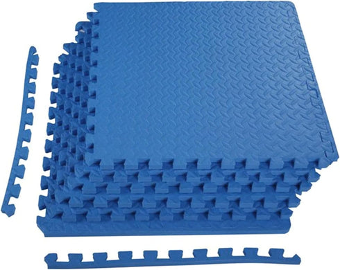 BalanceFrom Puzzle Exercise Mat 3/4' Thick, EVA Interlocking Foam Floor Tiles for Home