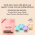 Bocce's Bakery Dailies Good Hair Dog Treats, Wheat-Free Salmon Recipe for Skin & Coat Support, 6 oz