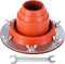 Tent Stove Jack Kit, Flexible Silicone Pipe Boot, High Temp Roof Flue Kit for Bell Tent, Yurt, Wood Burner