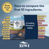 (28.8oz) ZIWI Peak Steam & Dried Cat Food Beef w/Southern Blue Whiting Fish - High Protein, Skin & Coat Health, Low