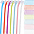 100 Pack (7 Tioncy Pcs Small Dog Toothbrush Bulk Long Handle Pet Toothbrushes with Soft Bristles, Dental Care Teeth