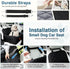 35lbs,Detachable 2 Dog Car Seat for Small Medium Dogs - Memory Foam Seat with Cushion for Pets Under & Machine Washable