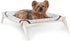 Pet Lounge, Raised Indoor Pet Bed for Cats or Small Dogs, Reversible Fabric Hammock for Comfort