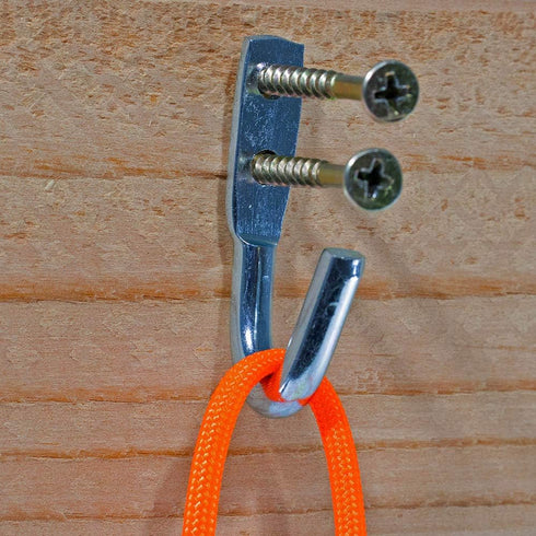 Paracord Planet Rope Binding Hooks for Tarps, Tie-Downs, Home Improvement (10 Pack, 5/8 Inch)