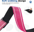 Reflective Martingale Dog Collars, Adjustable Soft Padded Breathable Nylon Pet Collar Suitable for Small Medium Large